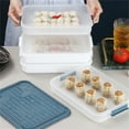 thumbnail image 4 of MOPOOR Rounded Food Storage Box with LidI for Cold Cuts, Cheese and MoreRefrigerator Box Stackable Fridge Organiser Food Storage Containers with Lid Food Storage Boxes Fridge Storage Box, 4 of 9