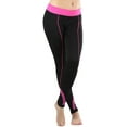 thumbnail image 5 of ToBeInStyle Women's Seamless Solid Color Sports Leggings, 5 of 7