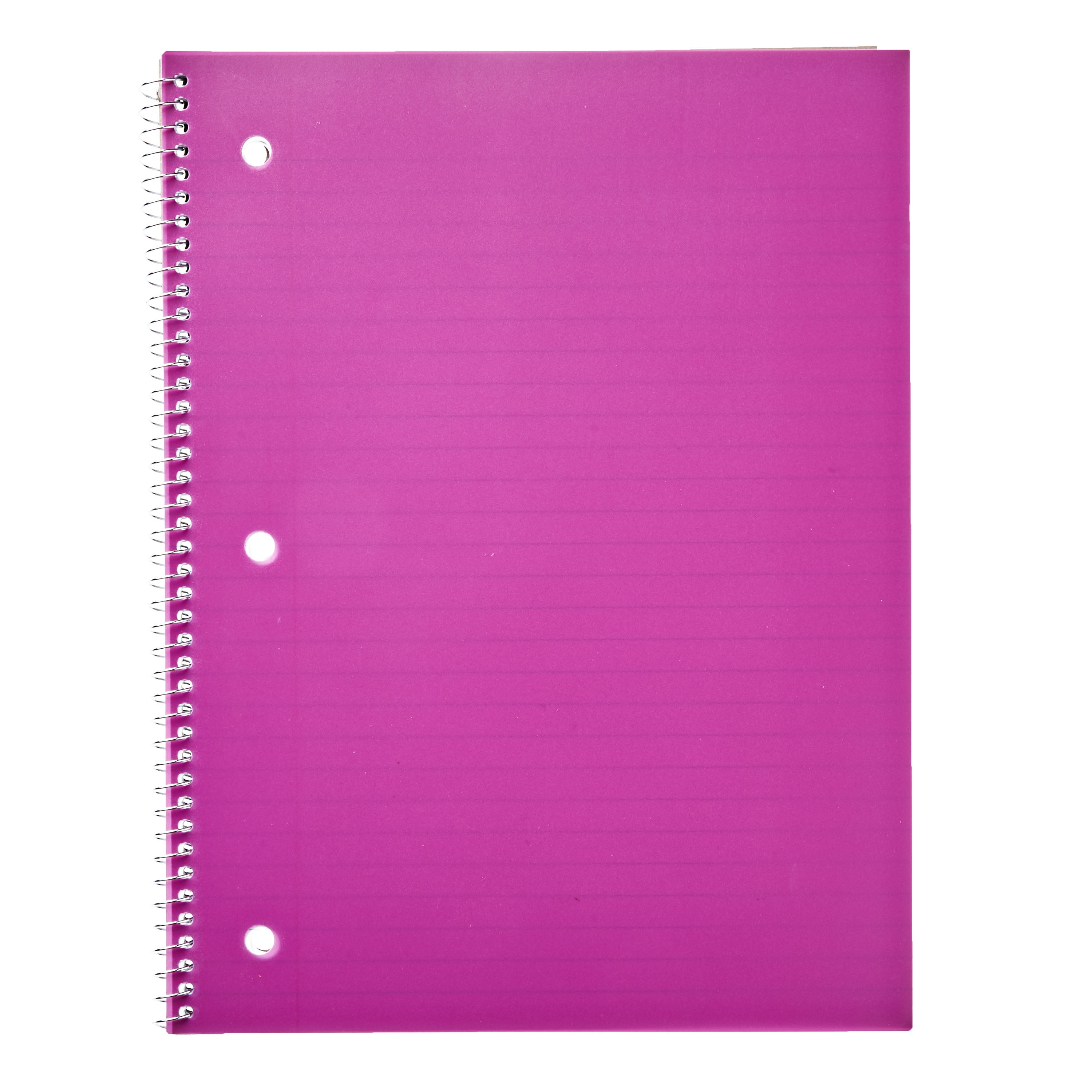 Pen Gear 1 Subject Notebook Wide Ruled 80 Sheets Blue Walmart Com Walmart Com