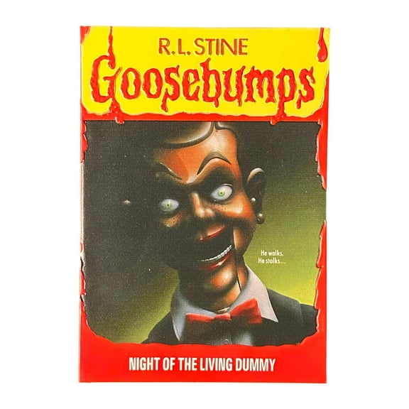 Trick or Treat Studios MASFSP102 Goosebumps Night of The Living Dummy Book Cover Magnet