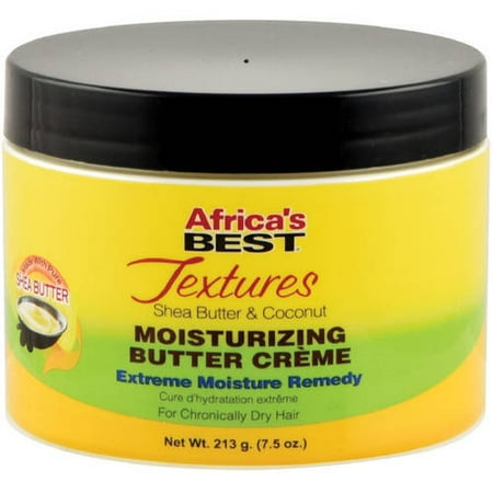 Africa's Best Textures Shea Butter & Coconut Moisturizing Butter Creme, 7.5 (Best Female Stimulating Cream)