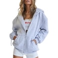 thumbnail image 3 of New Stylish Unisex Hoodie Cardigan With Zipper - Casual Windbreaker Jacket for Men and Women | Streetwear Fashion Oversized Pullover Available Now, 3 of 35