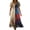 Red, variant on 250th Anniversary USA Dress Women V Neck Sleeveless Pocket Independence Day Flag Loose Sun for Parade,Royal Blue S