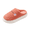 Watermelon Red, variant on Cloud Sole Mules for Women, Ribbed Plush Winter House Slippers for Women, Cute Cartoon Warm Fall Shoes Slip On Comfy Indoor Slippers