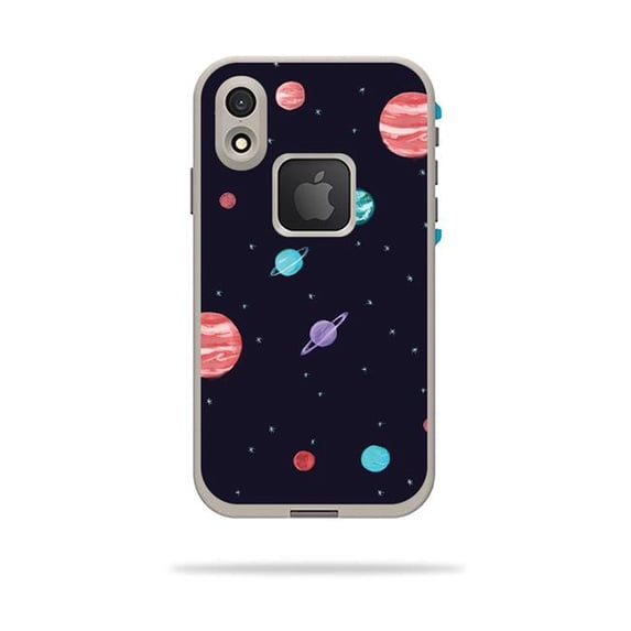 MightySkins LIFIPXR-Bright Night Sky Skin Decal Wrap for LifeProof Fre iPhone XR Case Sticker - Bright Night Sky