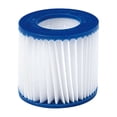 thumbnail image 1 of kurtrusly 1PCS For Replacement Filter Cartridge Swimming Pool Pump Easy Set Up TA Blue and white 80mm 1Set, 1 of 6