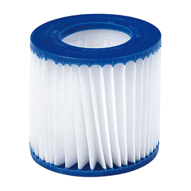 kurtrusly 1PCS For Replacement Filter Cartridge Swimming Pool Pump Easy Set Up TA Blue and white 80mm 1Set