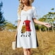 thumbnail image 4 of Vestido de manga corta Coiny X Pin, ropa de mujer, novedades, vestido de verano para mujer, vestidos de noche para mujer., 4 of 7