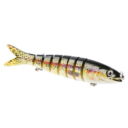RenXiang Fishing Lures Clearance Sales Multi Joint Fishing Decoy Sinking Wobblers Swimbait Crankbait Hard Bait Decoy