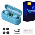 thumbnail image 1 of New TWS Wireless Bluetooth 5.0 Headphone Stereo Sports Waterproof Earhook Earphones With Microphone 3000mAh Charging Box, 1 of 6