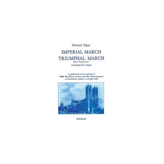 Novello Imperial March and Triumphal March for Organ Music Sales America Series