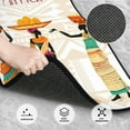 thumbnail image 3 of Honeii Black African Woman Print Car Foot Mat Four-Piece Set - Front & Rear Universal Car Floor Mats for SUVs, Trucks, Sedans, 3 of 7