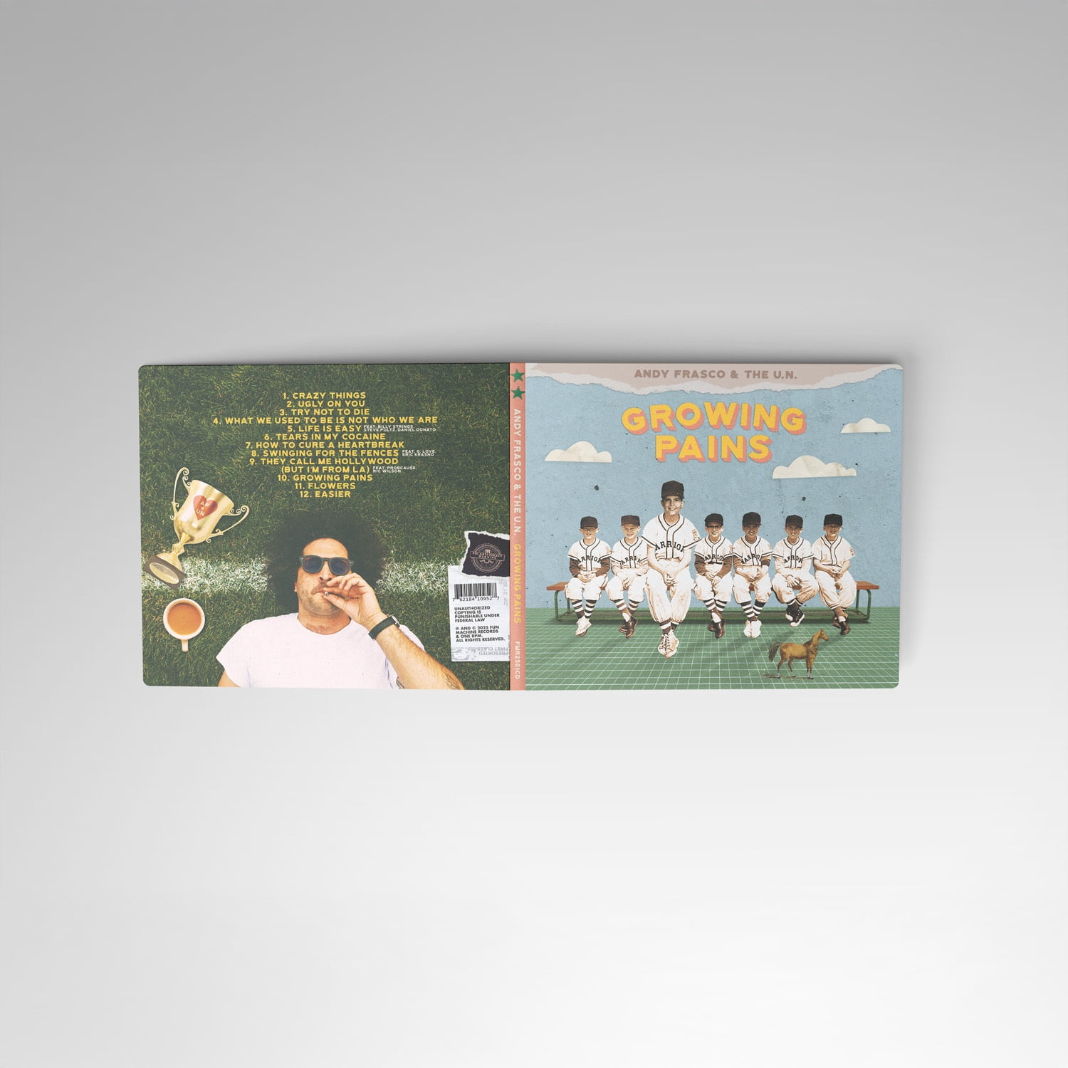 Andy Frasco - Growing Pains - Music & Performance - CD