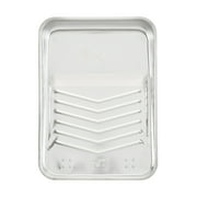 Solvent-Resistant Reusable Metal Paint Tray by Linzer