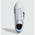 thumbnail image 3 of Adi-das Men’s Grand Court Alpha White Blue Rush, Size 11 US, 3 of 6