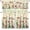 Butterfly Mushroom, variant on Butterfly Mushroom Kitchen Curtains Tier and Valance Set 3-Piece Small Window Curtain Country Rustic Farmhouse Vintage Light Filtering, 28W x 36L Tier Pair, 56W x 18L Valance