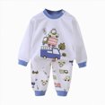 thumbnail image 5 of HFHAPW Toddler Pajamas Boys Girls Pyjamas 2pcs Long Sleeves Pjs Sets for Kids Fall Winter Sleepwears, 5 of 5