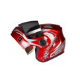 thumbnail image 2 of ziyahi Flip up Modular Full Face Motorcycle Helmet Street Motocross One Size Adult Red, 2 of 9