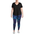 thumbnail image 4 of Terra & Sky Women's Plus Size Leggings, 4 of 5