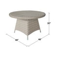 thumbnail image 5 of International Concepts Outdoor Aluminum Wicker Patio Dining Table - Natural, 5 of 5