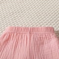 thumbnail image 5 of TOWED22 Girls Baby Adorable 2 Piece Summer Clothes Tank Top Sleeveless Tee and Shorts Sweet Sets Lovely(Pink,2-3 Y), 5 of 5
