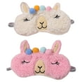 thumbnail image 1 of MasteelfCA 2Pcs Plush Eye Covers Eye Protection Masks Sleeping Eye Shades Plush Eye Protectors Plush Eye Masks, 1 of 7