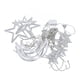 thumbnail image 4 of Luces de Cuerda de Cortina de la Luna Estrella, Alta Seguridad, Cálida, Cálida, Decorativa, Luces de Cortina de Estrella 126 LED para Cumpleados para Restaurantes para Fiestas, 4 of 7