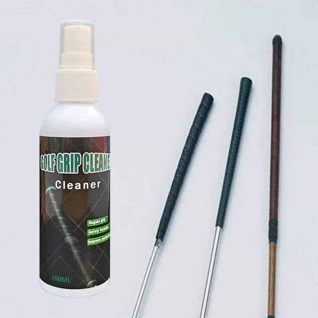 Colaxi Golf Club Cleaner Dust and Sweat Removal 100ml Multipurpose AntiSlip Maintenance Cleaning Liquid for Outdoor Sports Athlete Type A