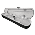 thumbnail image 5 of Tcbosik 4/4 Full Size Violin Case, Basic Professional Triangular Shape Backpack, Silver Gray & Black, 5 of 6