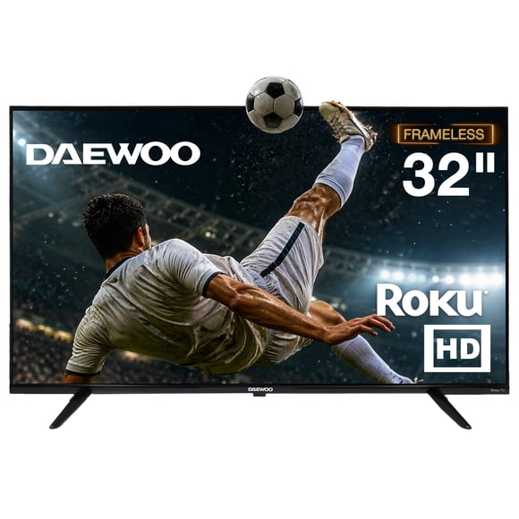 Pantalla LED HD 32 Pulgadas ROKU Frameless JVC