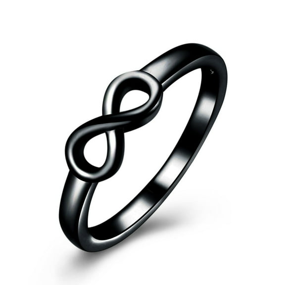 Jewelry Ring 8-character Korean Ring Golden Korean Small Ring