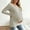 Black, variant on QSAWXQZ Women's Maternity Blouse Striped Long Sleeve Quarter Button Crew Neck Casual Stretchy Shirt for Fall L