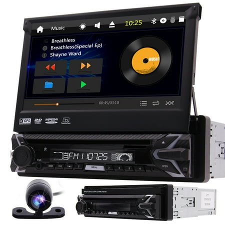 Single 1 Din Car DVD Player In Dash GPS Navigation Car ...