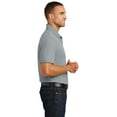 thumbnail image 3 of Port Authority Core Classic Pique Polo-4XL (Gusty Grey), 3 of 6
