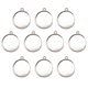 thumbnail image 1 of 10Pcs Colgante de almohadilla plana Accesorio de joyería de bricolaje Colgante de fondo plano vintage Accesorio Colgante de placa (Plata 20 mm), 1 of 6