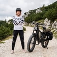 thumbnail image 2 of HiKeep Electric Bike for Adults, 2000W 4000W Peak Motor, 48V 25Ah Removable Lithium Battery, 26x4 Fat Tire E-Bike, 7-Speed Shimano, Full Suspension, Rear Rack, UL 2849, Black, 2 of 11