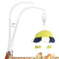 thumbnail image 2 of Poste móvil para cuna de 58cm con caja de soporte ajustable, juego de brazo decorativo para colgar juguetes con tuerca y tornillo, 2 of 5