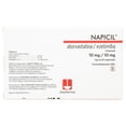 thumbnail image 2 of Napicil Atorvastatina 10mg Ezetimiba 10mg 30 comprimidos, 2 of 4