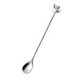 thumbnail image 3 of 6pcs/set Creative Stainless Spoon Branch Leaves Spoon Dessert Coffee Spoon Kitchen Accessories Tableware Decoration  1#, 3 of 9