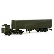 1/87 MAN F8 15-Ton German Army Tractor Trailer (Olive Green) (D)
