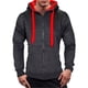 thumbnail image 1 of pstuiky Camisas suaves de manga larga para hombre, Sudadera deportiva de manga larga con bolsillo, holgada y cálida, a juego, para hombre Tops de talla grande para hombre l, 1 of 4