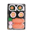 thumbnail image 2 of Calcetines divertidos y coloridos de media caña, de poliéster, transpirables y que absorben la humedad, con estampado de cocina japonesa, para hombre y mujer, uso diario, 2 of 8