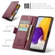 thumbnail image 3 of CaseMe Funda de Cuero para For Samsung Galaxy A72 con Bloqueo RFID, Funda para For Samsung Galaxy A72 para Mujer y Hombres, Tarjetero con Cierre Magnético, Funda Tipo Folio para For Samsung Galaxy A72, 3 of 11
