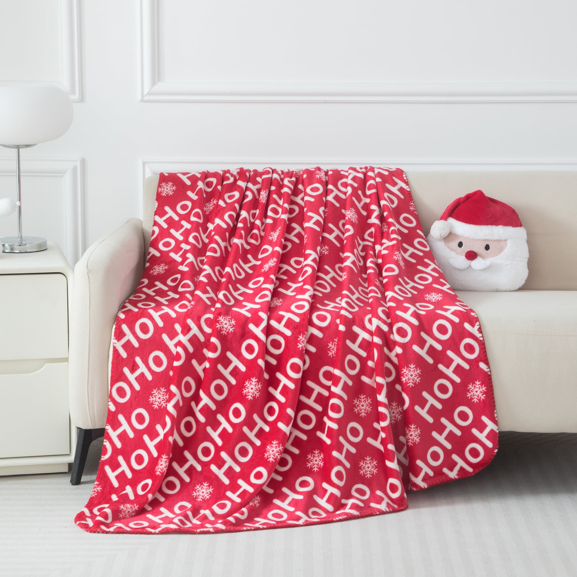 Ensemble de Coussin et Jeté Holiday Time