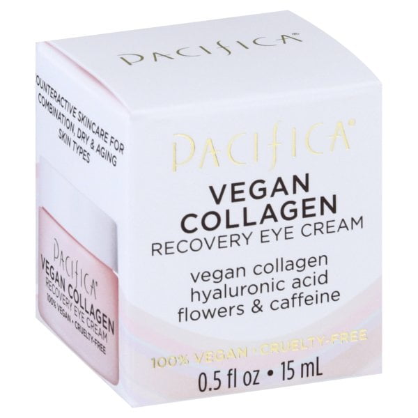 Pacifica Vegan Collagen Recovery Eye Cream Hyaluronic Acid, Flowers