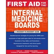 First Aid for the Internal Medicine Boards (First Aid Series) [Paperback - Used]