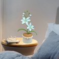 thumbnail image 4 of Wzzjkit Home Decor Handmade Home Decoration Yarn Weaving Simulated Flower Desktop Bonsai, 4 of 6
