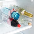 thumbnail image 1 of Stackable Plastic Bottle Holder, Water Bottle Rack to Place on, Transparent Bottle Rack, 1 of 4