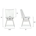 thumbnail image 6 of Poly and Bark Talia Dining Chair in White, 6 of 10