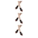 thumbnail image 2 of Calcetines sin Dedos Eigraketly Transpirables Antideslizantes para Yoga Ballet Pilates Talla S M L, 2 of 6